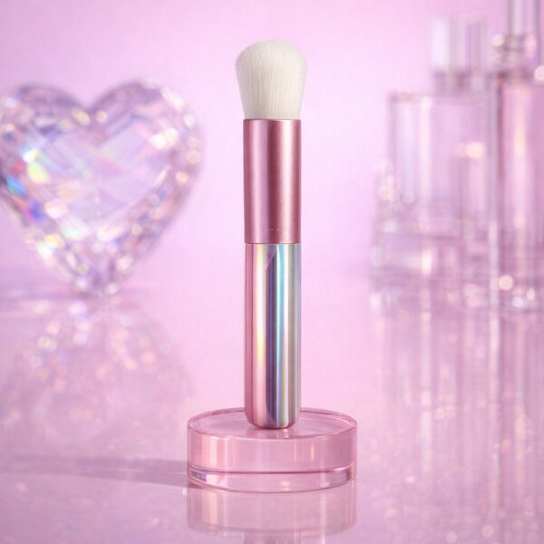 Pinceau arrondi a poils longs (blush/illuminateur)