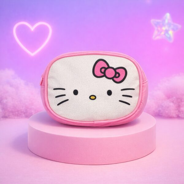 Pochette ronde Hello Kitty