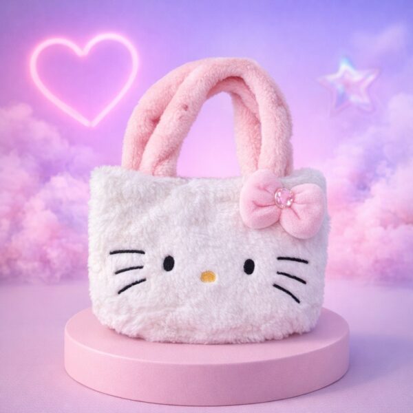 Sac a main peluche Hello Kitty