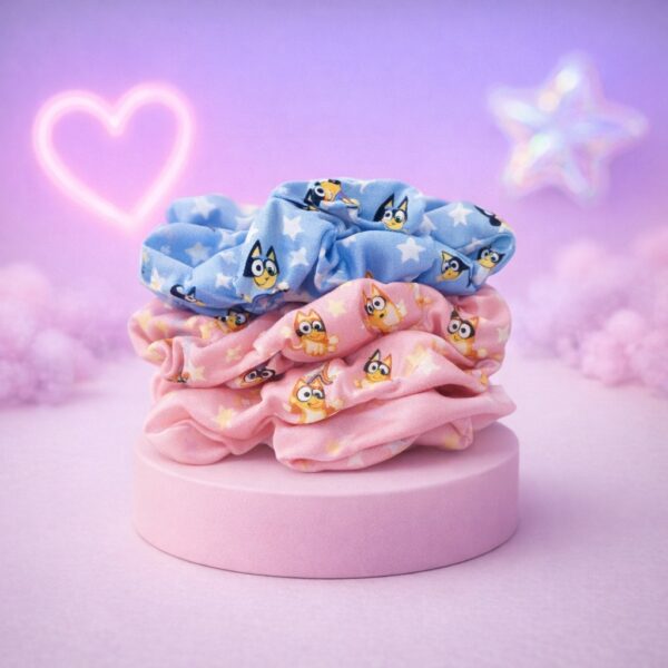 Chouchous en tissu Bluey