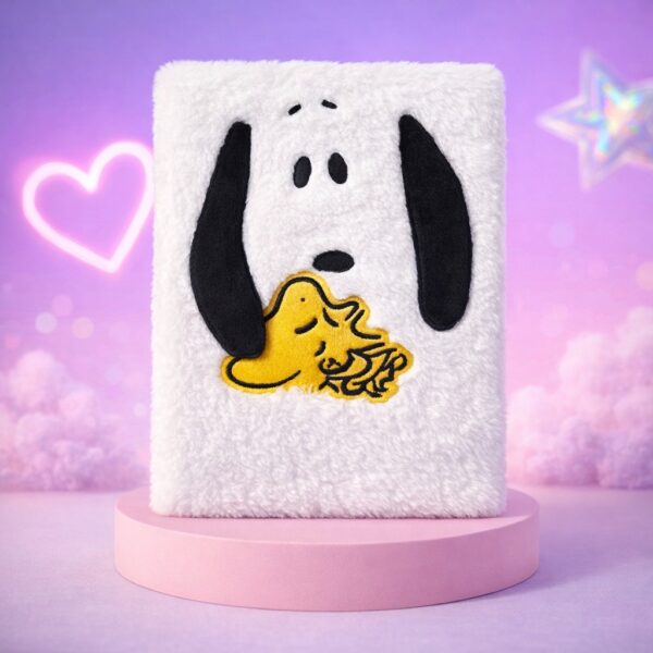 Carnet peluche Snoopy