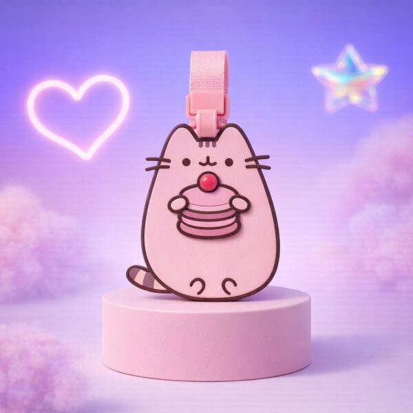 Etiquette de bagage Pusheen