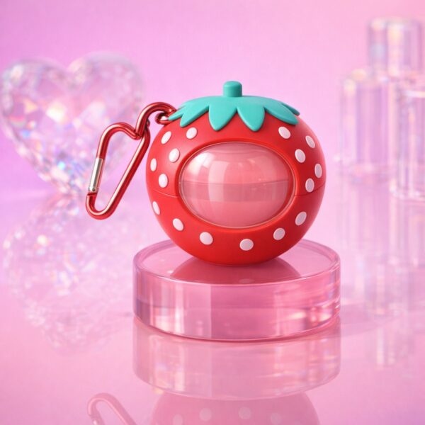 Baume porte-cle fraise