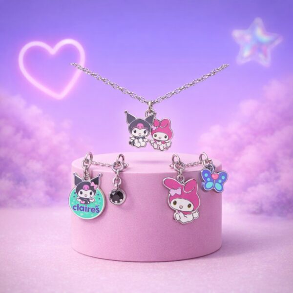 Collier Kuromi et My Melody