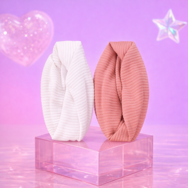 Bandeau cotele - Blanc